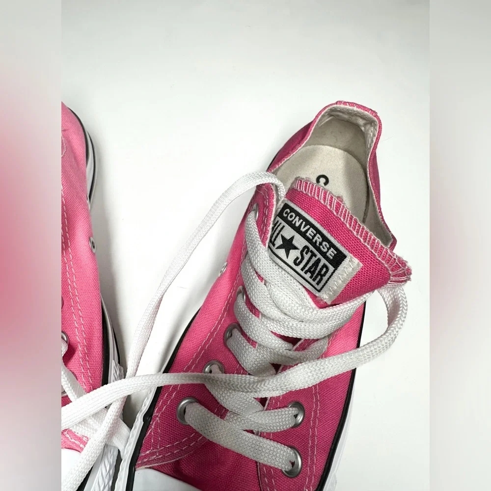 Converse | Pink Low-Top Sneakers | 7 - Picture 4 of 8